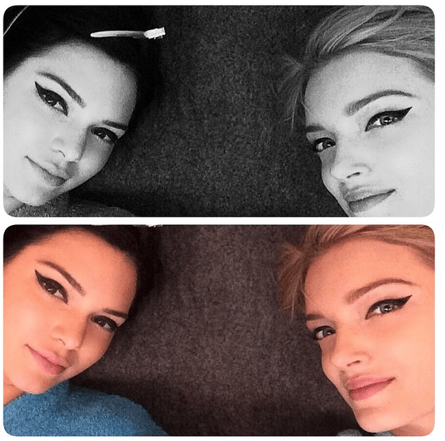 Delineador, e mais nada!